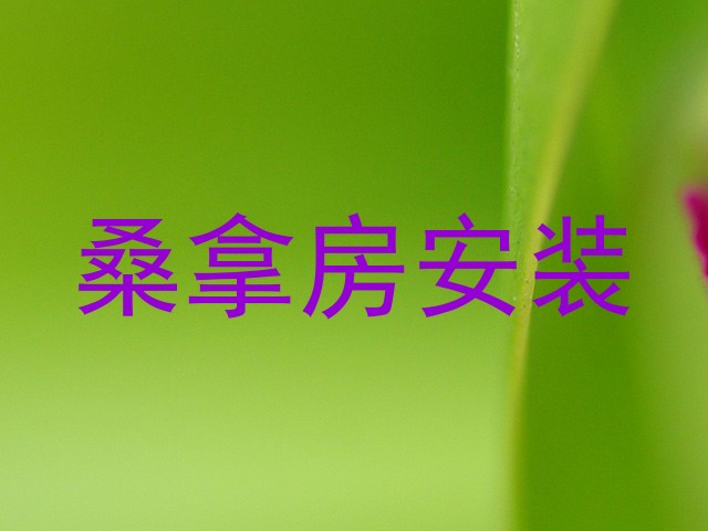 桑拿房安装