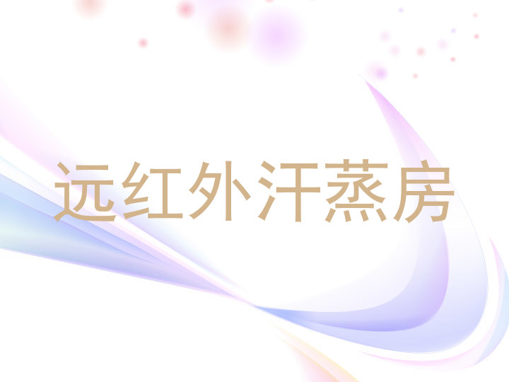 远红外汗蒸房