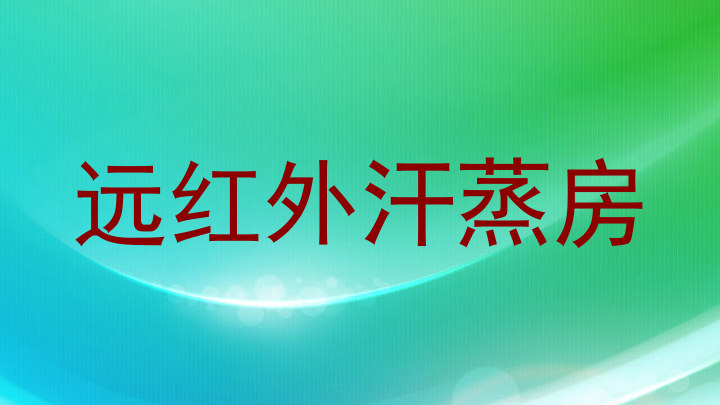 远红外汗蒸房