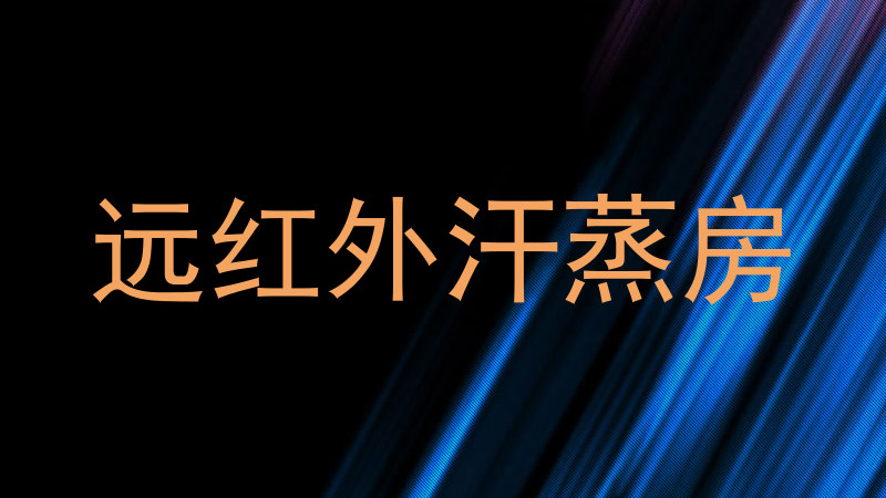远红外汗蒸房