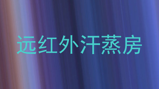 远红外汗蒸房