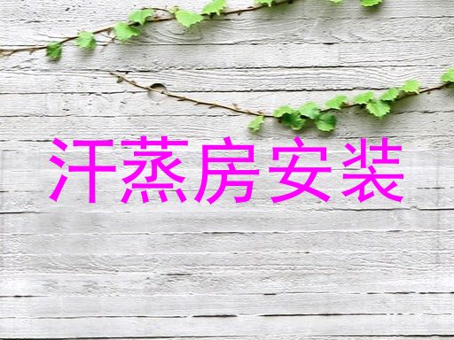 汗蒸房安装