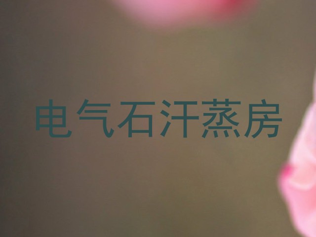 电气石汗蒸房