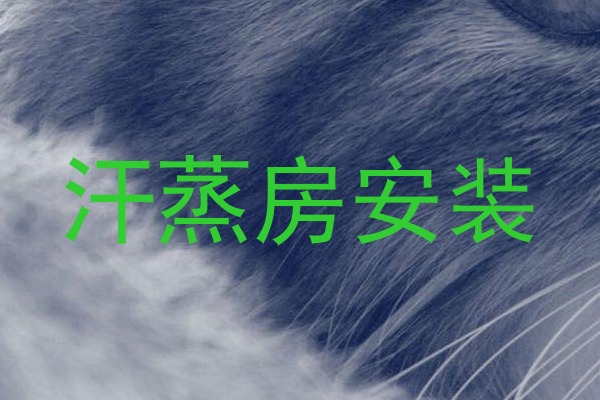 汗蒸房安装