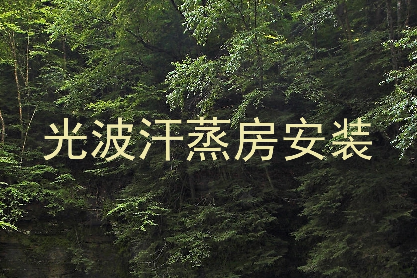 光波汗蒸房安装