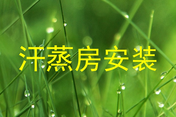 汗蒸房安装