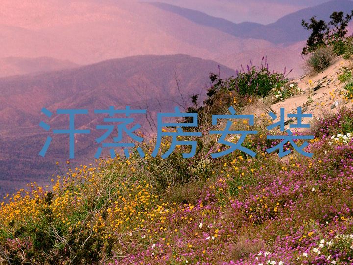 汗蒸房安装