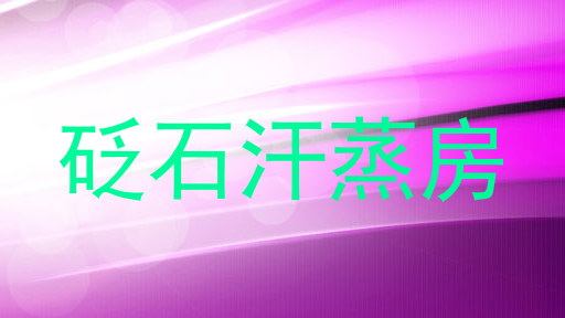 砭石汗蒸房