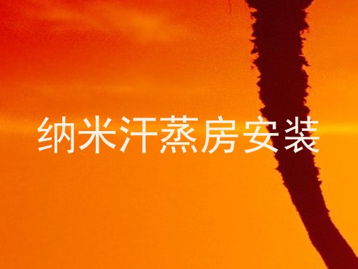 纳米汗蒸房安装