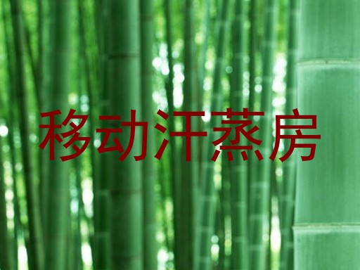 移动汗蒸房