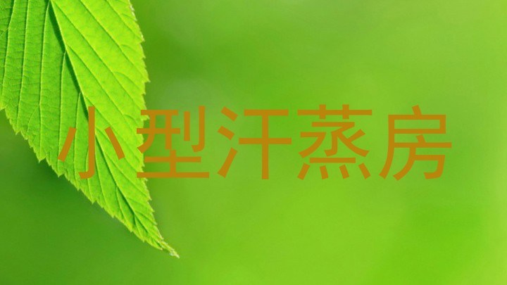 小型汗蒸房