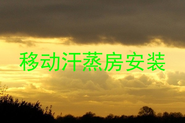 移动汗蒸房安装