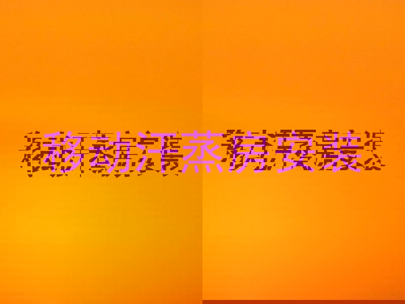 移动汗蒸房安装
