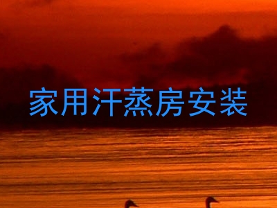 家用汗蒸房安装