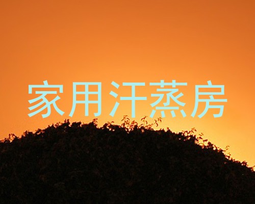 家用汗蒸房