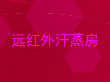 远红外汗蒸房