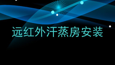 远红外汗蒸房安装