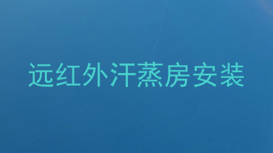 远红外汗蒸房安装