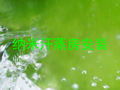 纳米汗蒸房安装