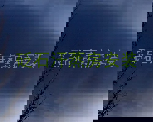 砭石汗蒸房安装