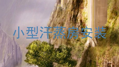 小型汗蒸房安装