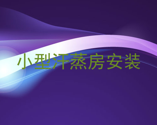 小型汗蒸房安装