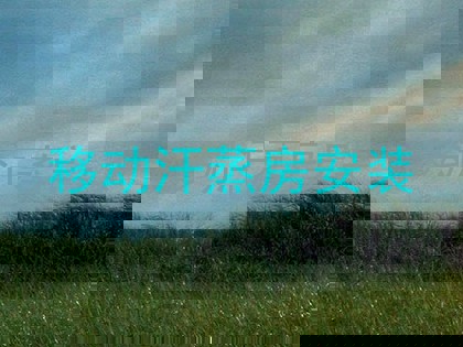 移动汗蒸房安装