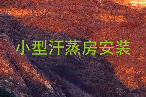 小型汗蒸房安装