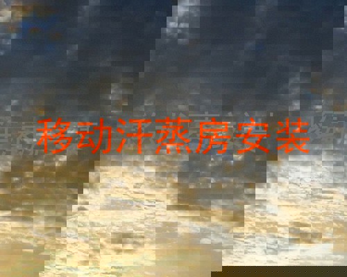 移动汗蒸房安装