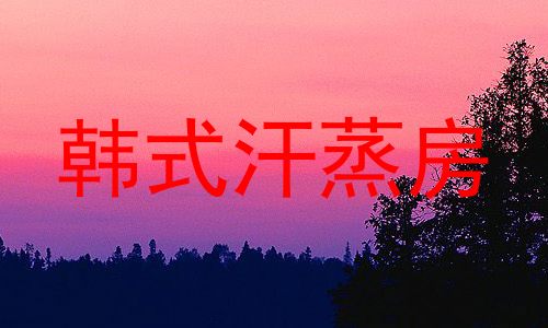 韩式汗蒸房
