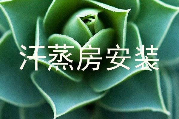 汗蒸房安装