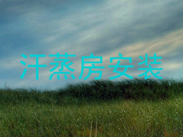汗蒸房安装