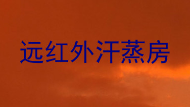 远红外汗蒸房