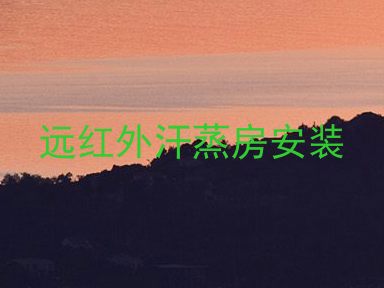 远红外汗蒸房安装