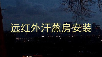 远红外汗蒸房安装