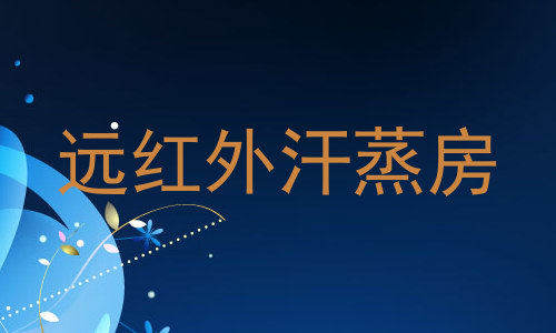 远红外汗蒸房