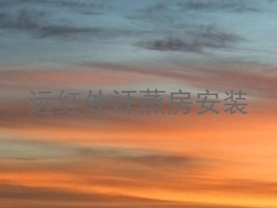 远红外汗蒸房安装
