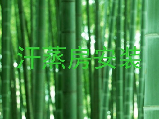 汗蒸房安装