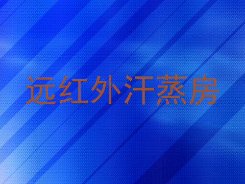 远红外汗蒸房