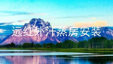远红外汗蒸房安装