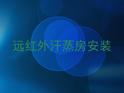 远红外汗蒸房安装