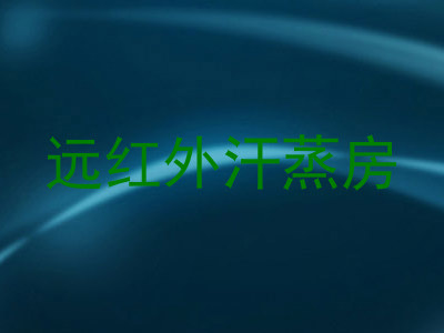 远红外汗蒸房