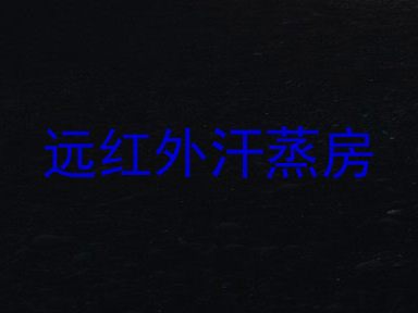 远红外汗蒸房