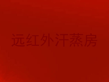 远红外汗蒸房