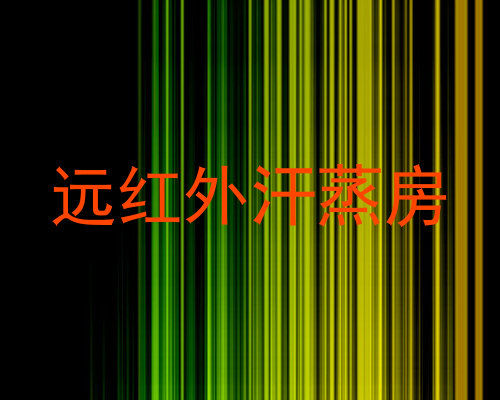 远红外汗蒸房