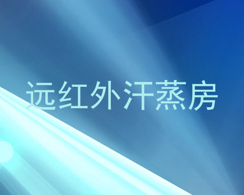 远红外汗蒸房