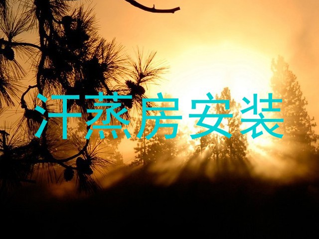 汗蒸房安装