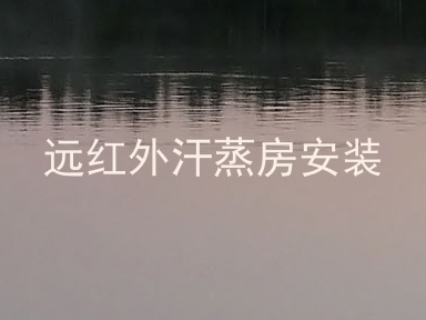 远红外汗蒸房安装