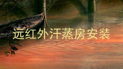 远红外汗蒸房安装