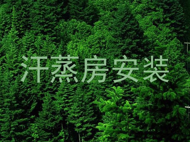 汗蒸房安装
